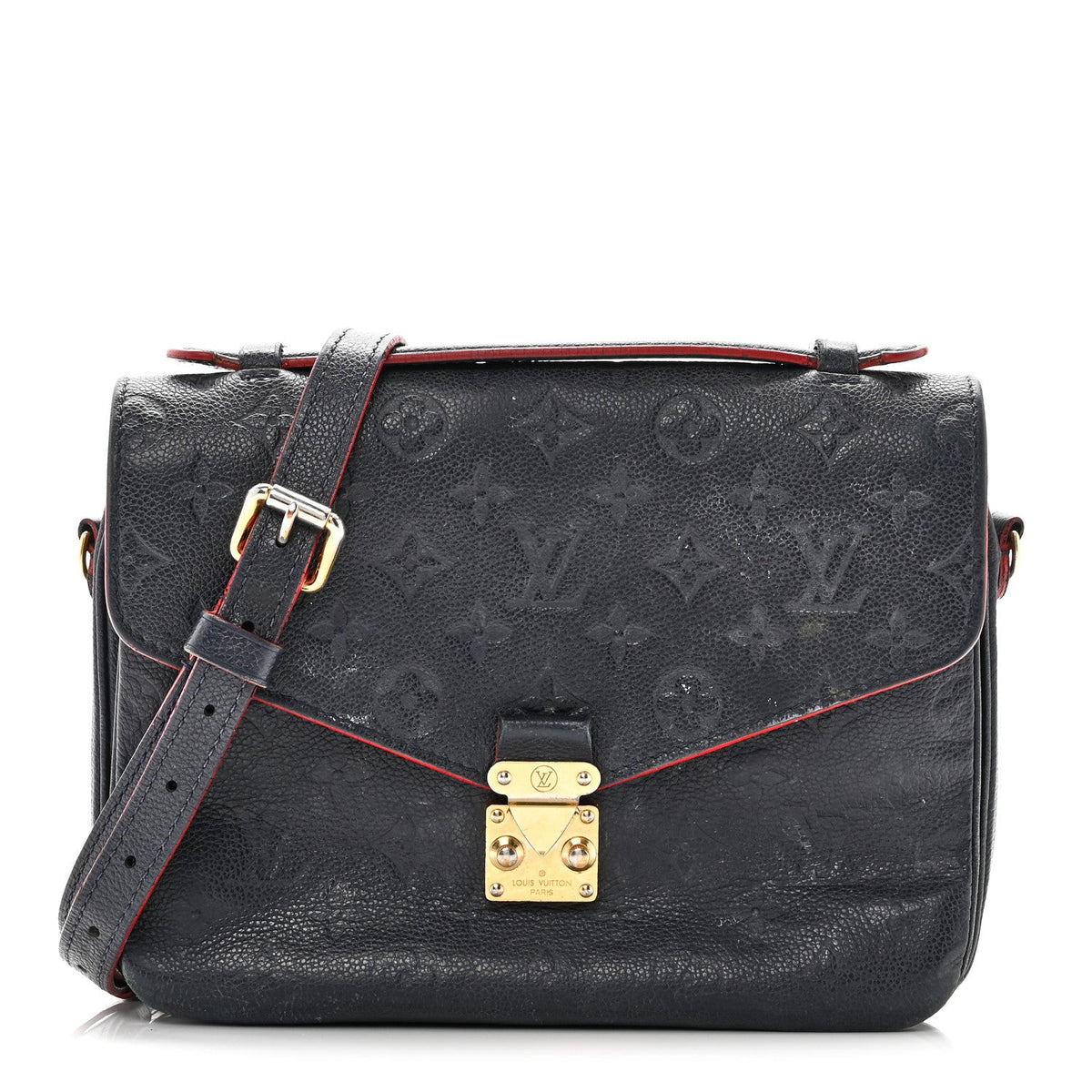 Empreinte Pochette Metis Marine Rouge