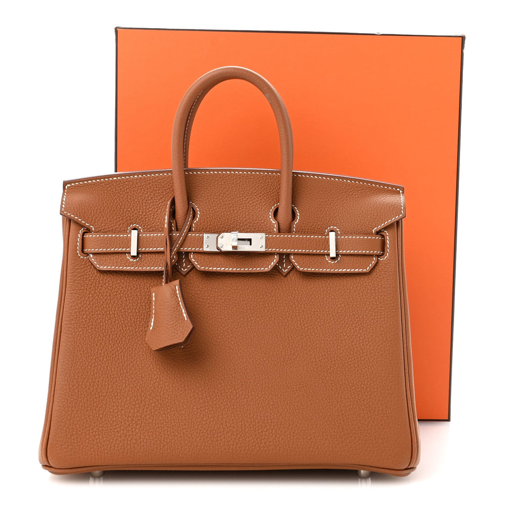 Togo Birkin 25 Gold