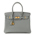 Togo Birkin 30 Gris Mouette