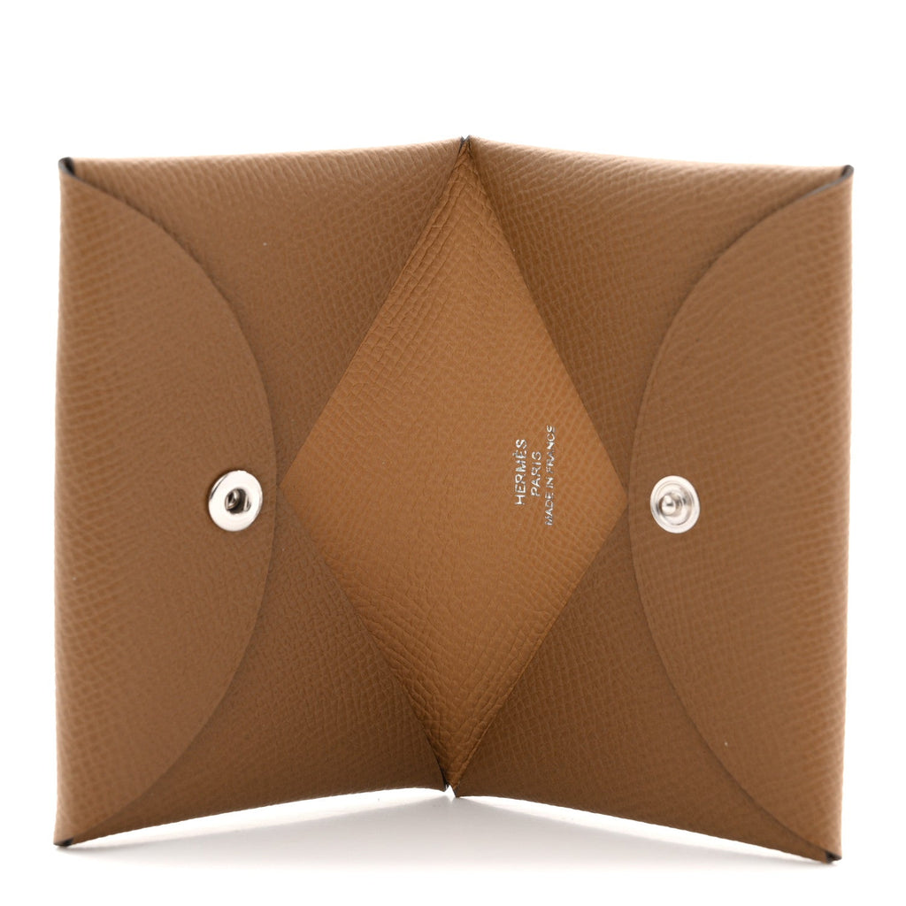 Epsom Verso Calvi Card Case Alezan Biscuit