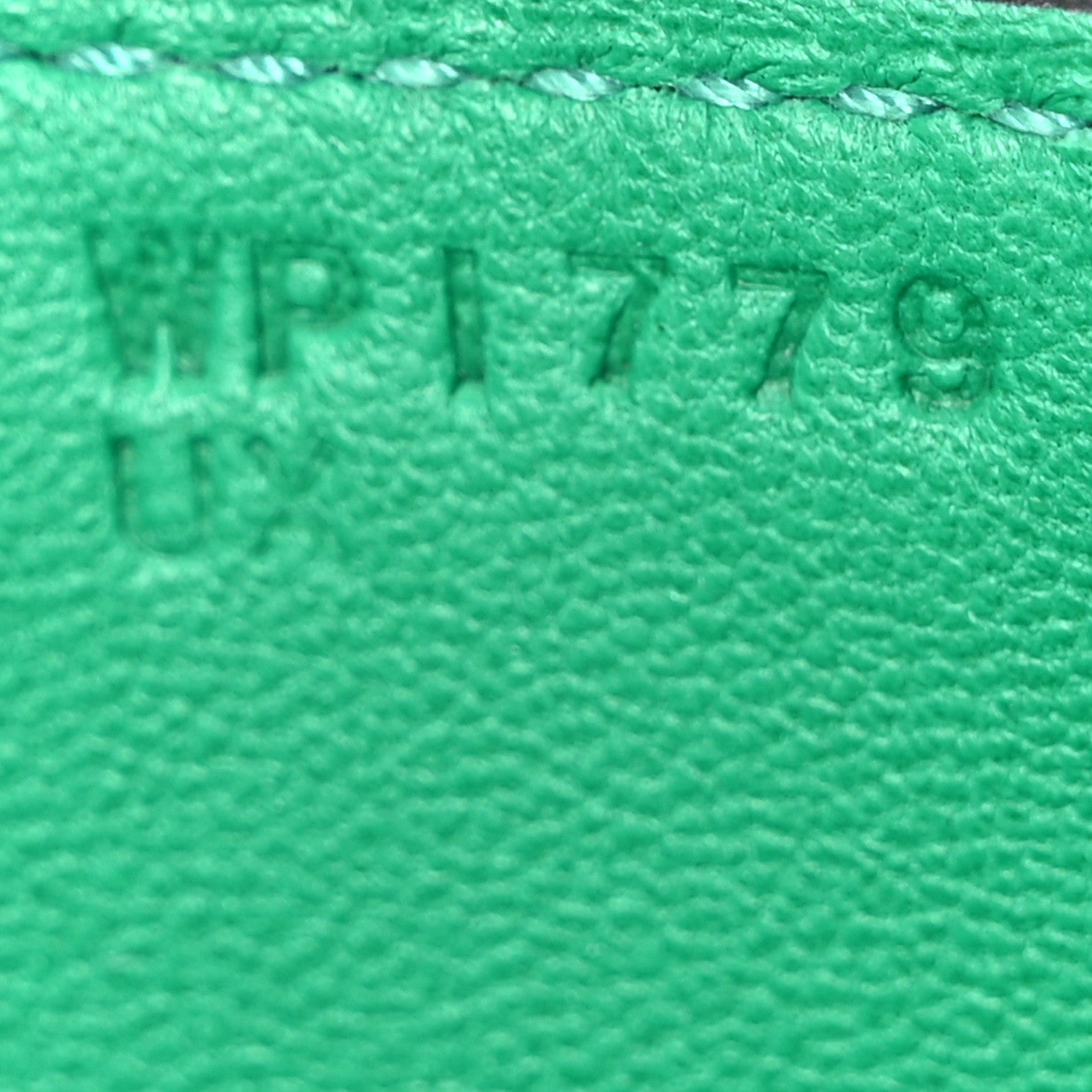 Chevre Mysore Verso Constance 18 Blue Saphir Menthe