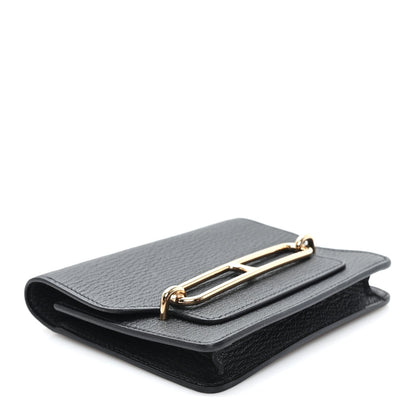 Chevre Mysore Roulis Slim Wallet Black