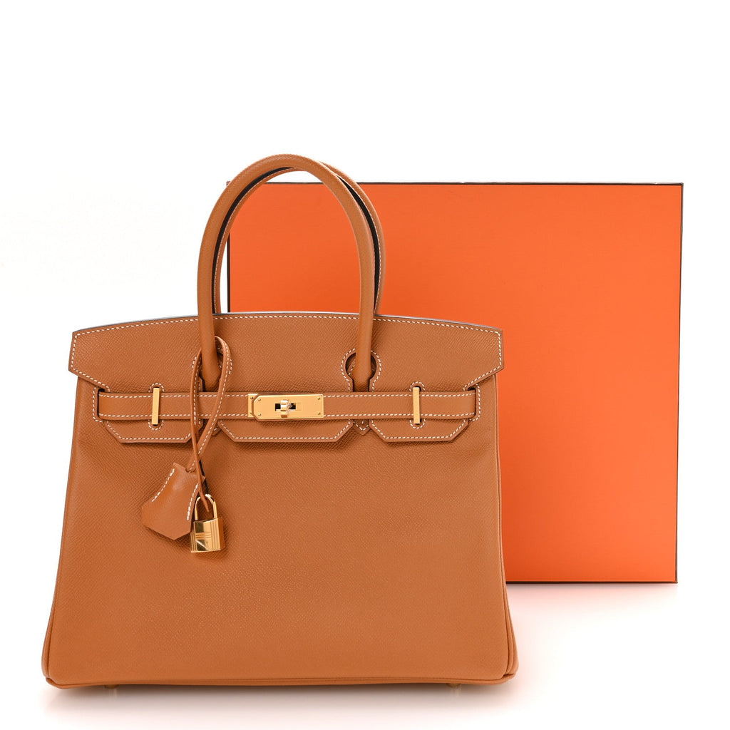 Epsom Birkin 30 Toffee