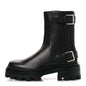 Calfskin Womens Jaimy Ankle Boots Black