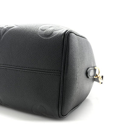 Empreinte Monogram Giant Speedy Bandouliere 25 Black