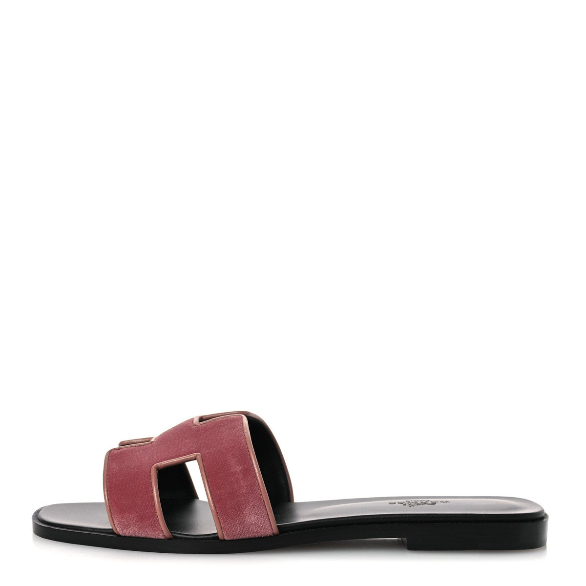 Velvet Nappa Oran Sandals 39 Bois de Rose