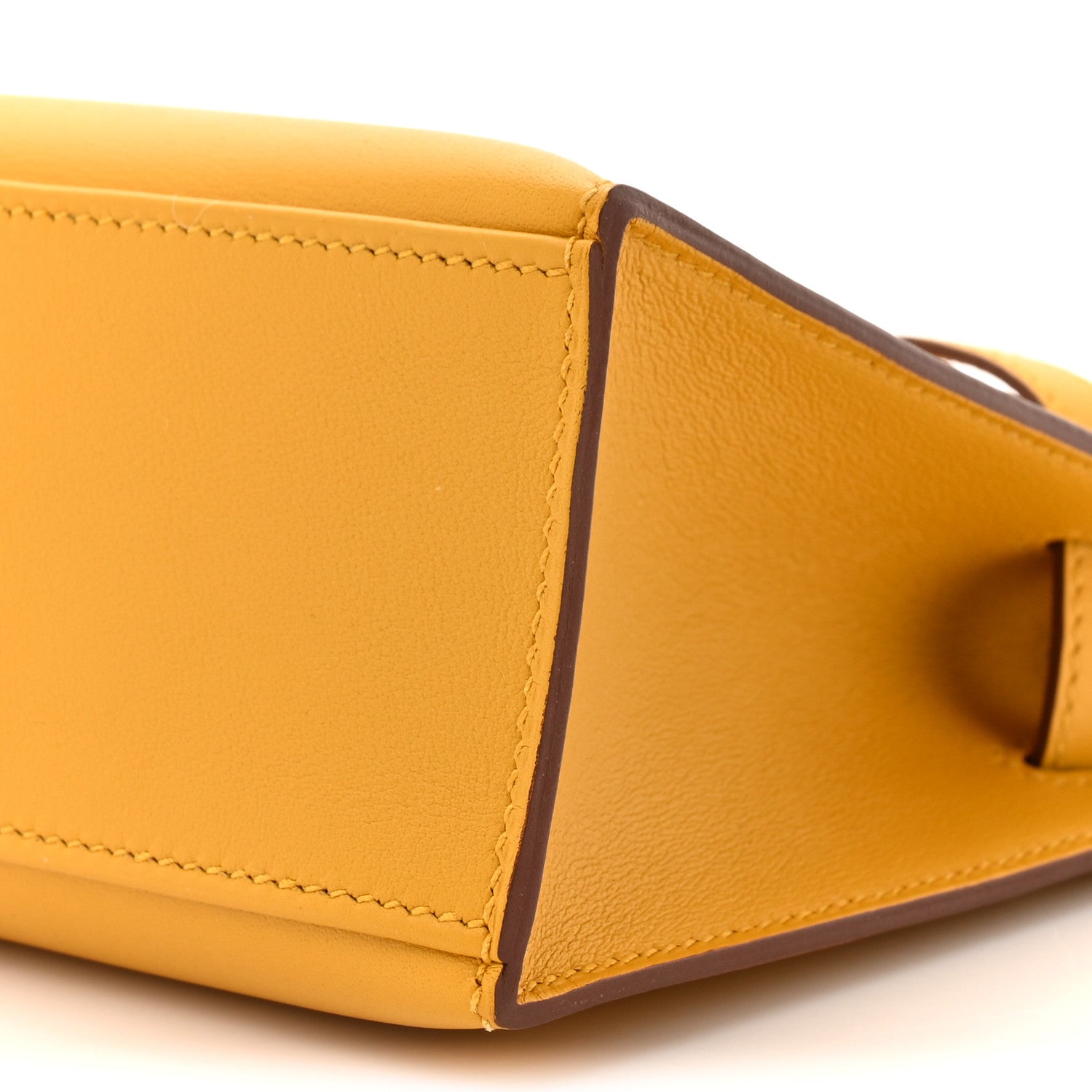 Swift Kelly Pochette Clutch Jaune Ambre
