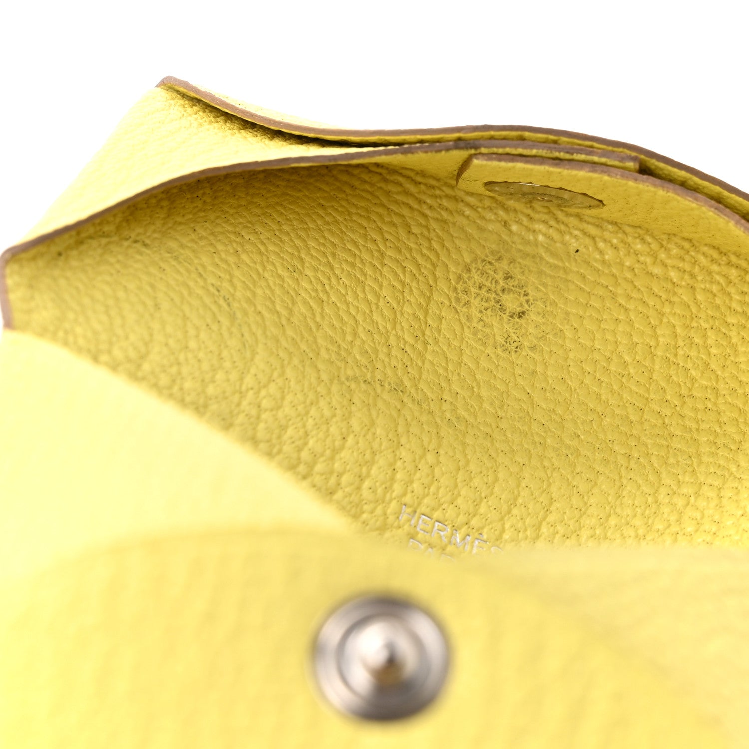 Chevre Mysore Bastia Coin Purse Lime