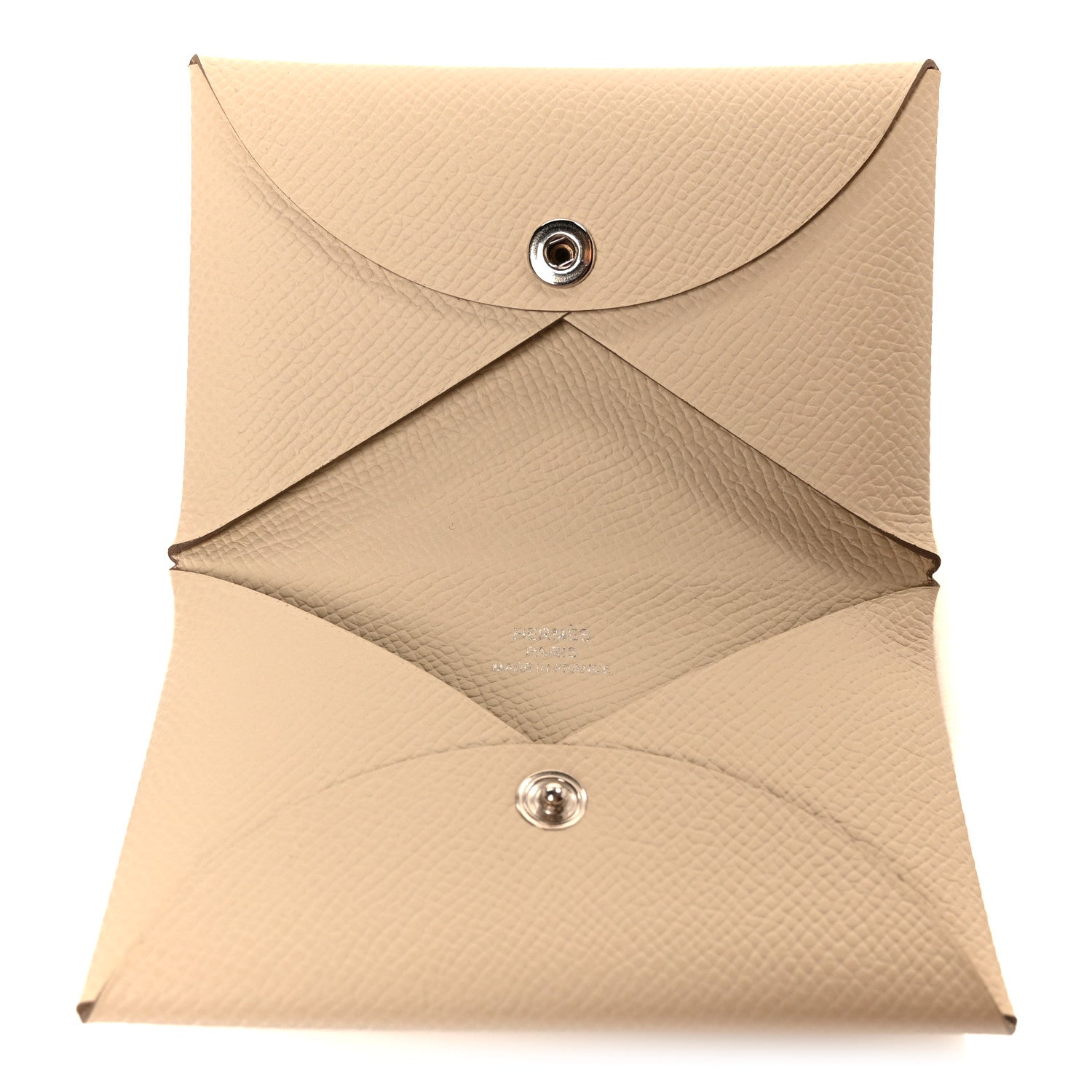 Epsom Calvi Card Case Craie