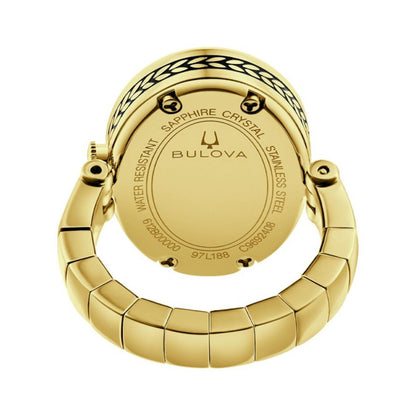 BULOVA Women's Watch 97L188 Classic Art Deco Ring
