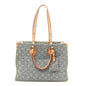Monogram Denim Onthego MM Washed Gray