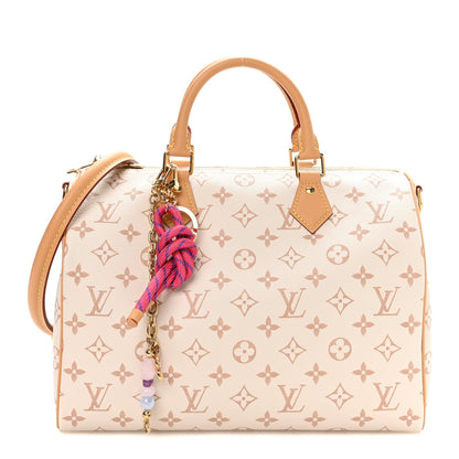 Monogram Dune Lucky Speedy Soft 30 Pink