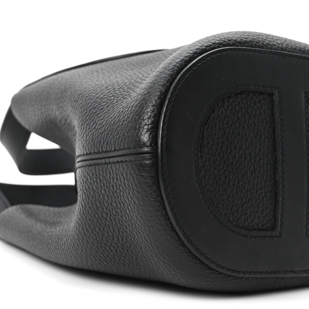 Taurillon Clemence Swift In-The-Loop 18 Bag Black