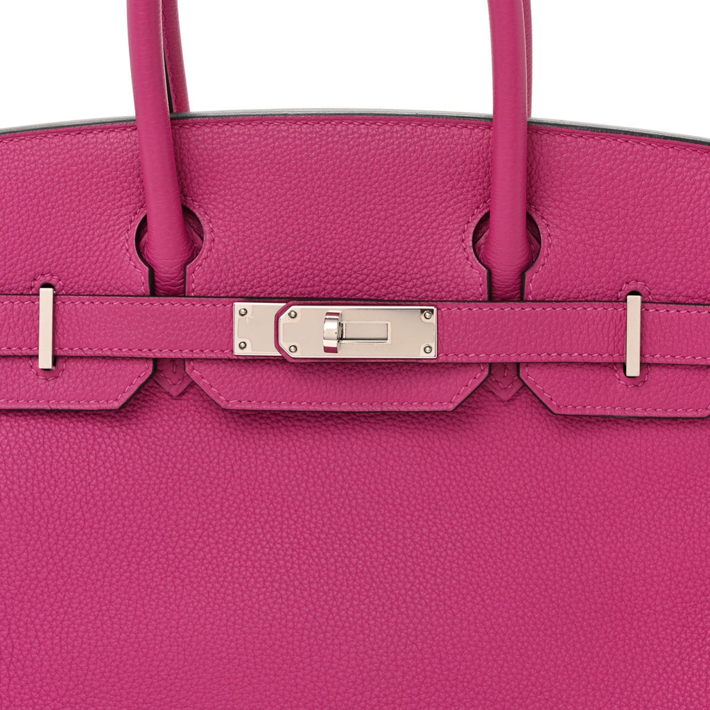 Togo Birkin 30 Rose Pourpre
