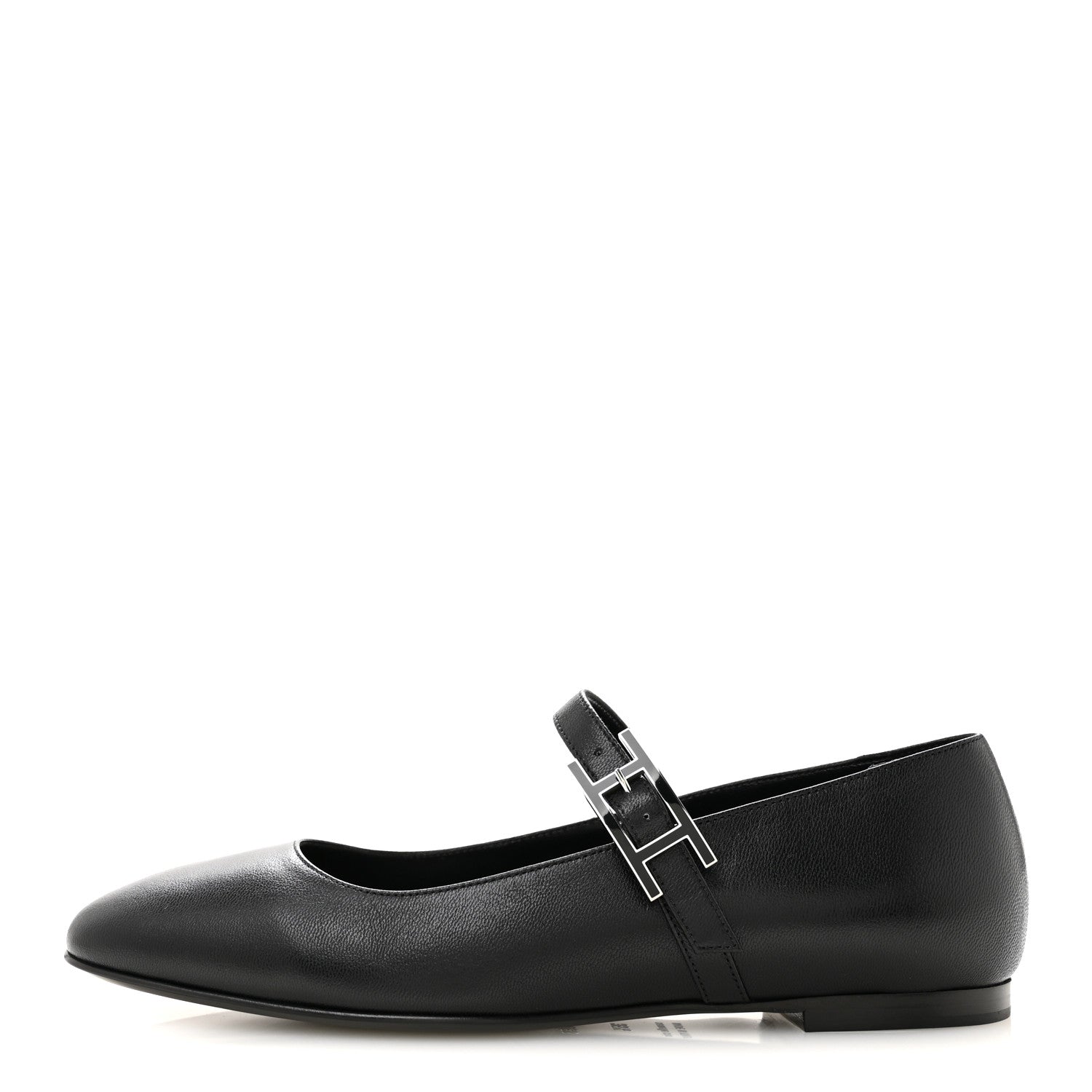 Goatskin Jane Ballet Flats 35.5 Black
