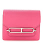 Chevre Mysore Roulis Slim Wallet Rose Shocking