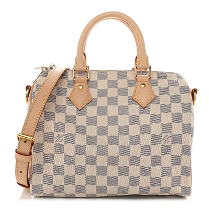 Damier Azur Speedy Bandouliere 25