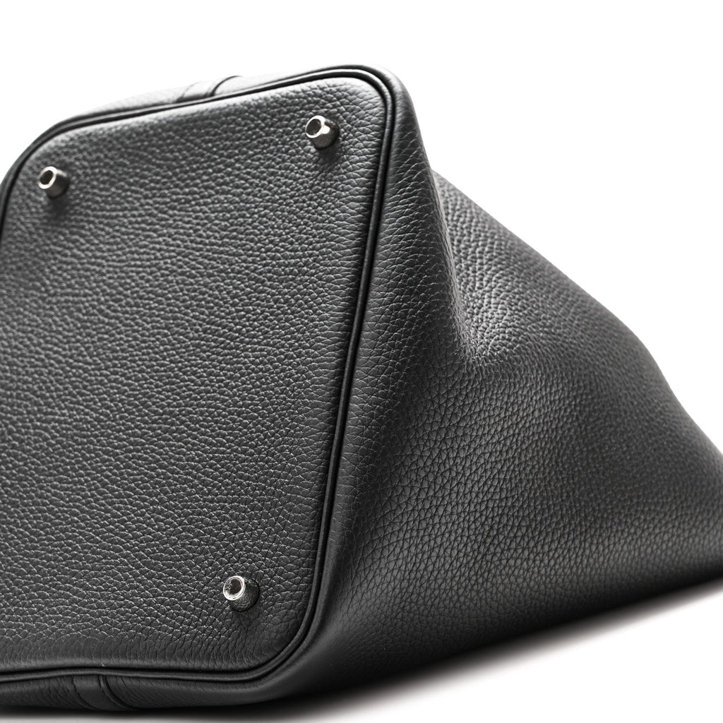 Taurillon Clemence Picotin Lock 22 MM  Black
