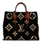 Shearling Monogram Giant Teddy Onthego GM Marron