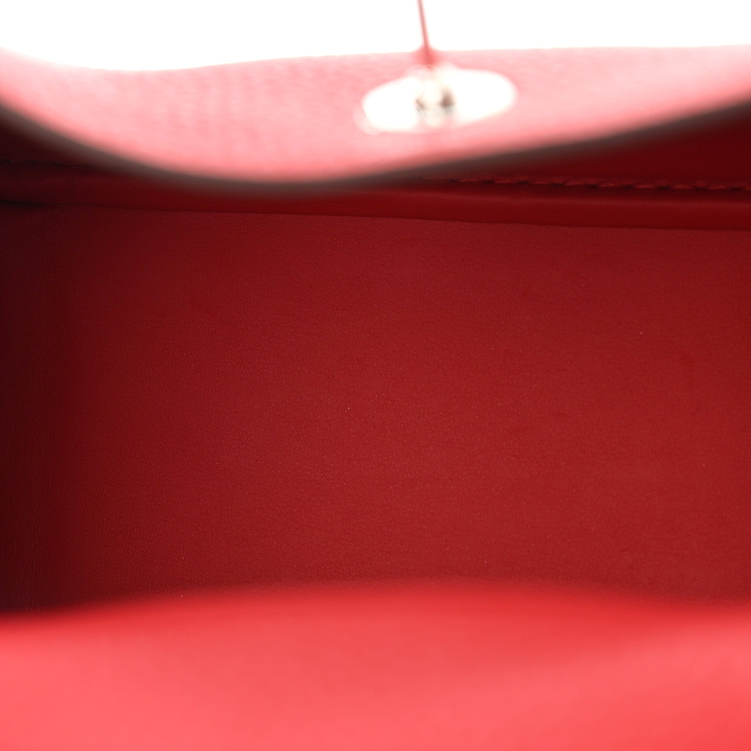 Taurillon Clemence Mini Lindy 20 Rouge Radieux