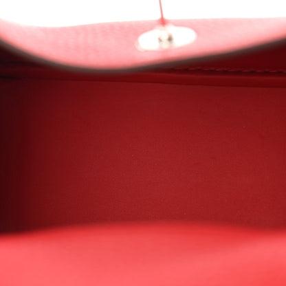 Taurillon Clemence Mini Lindy 20 Rouge Radieux