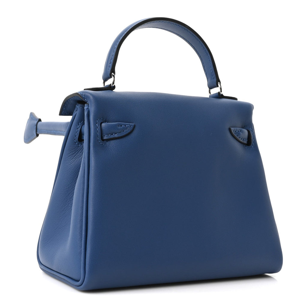 Swift Quelle Idole Kelly Doll Handbag Bleu Tie Caban
