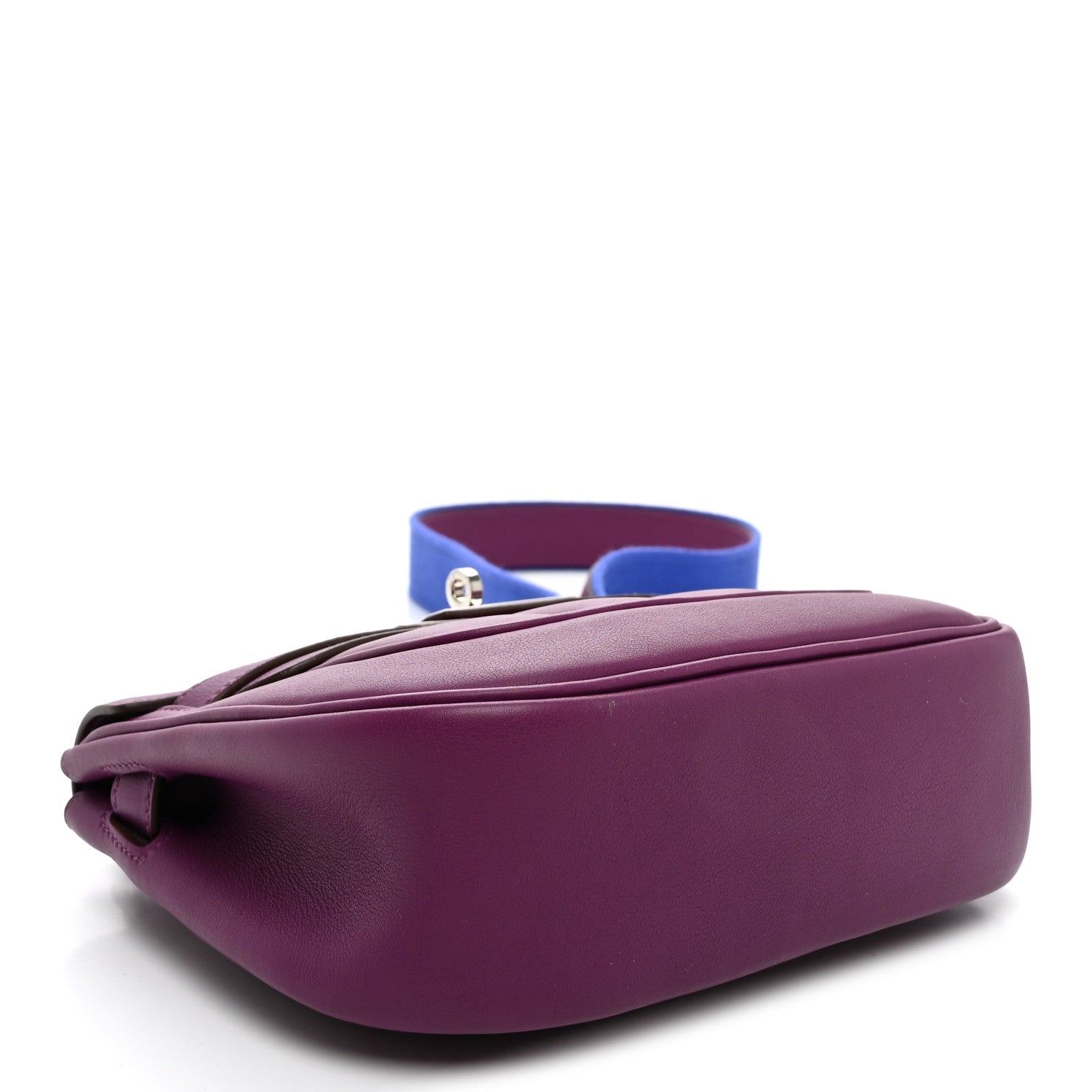 Veau Swift Mini Sac Berline Anemone Bleu Electrique