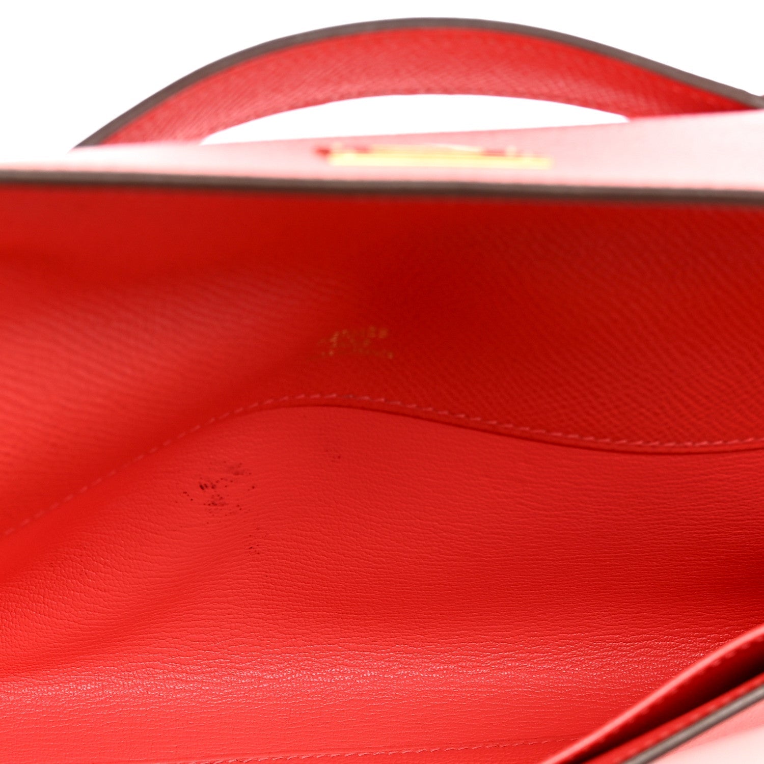 Epsom Kelly Cut Clutch Pochette Rose Jaipur