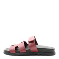 Calfskin Womens Chypre Sandals 36 Rouge H