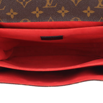 Monogram Braided Pochette Metis Coquelicot
