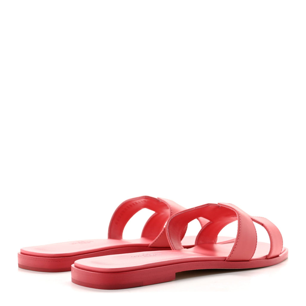 Box Calfskin Oran Sandals 39.5 Rose Boise