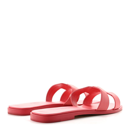 Box Calfskin Oran Sandals 39.5 Rose Boise