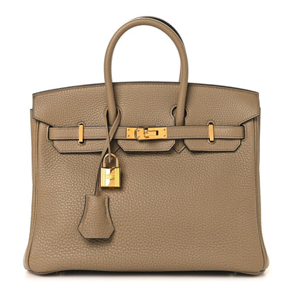 Togo Birkin 25 Beige Marfa