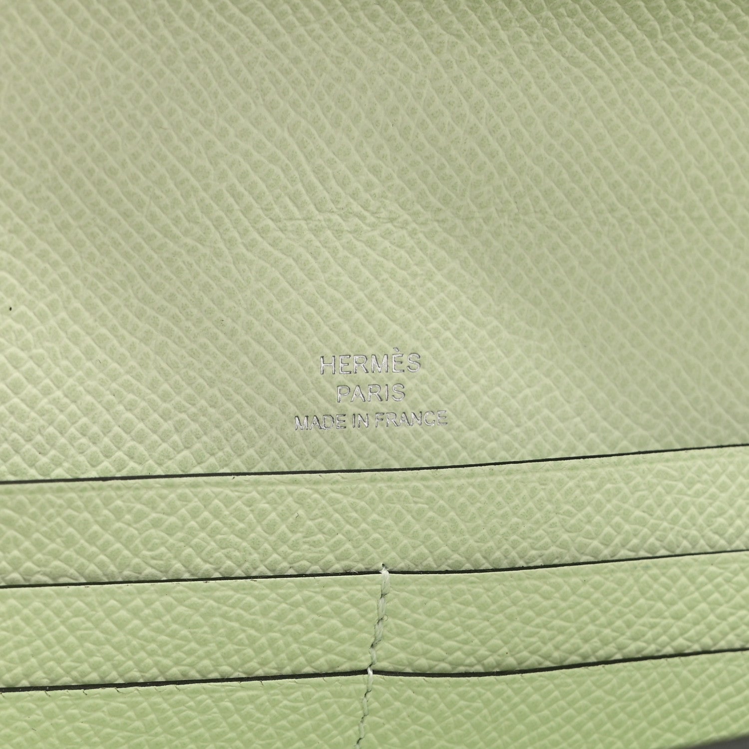 Epsom Maillon Wallet To Go Vert Fizz