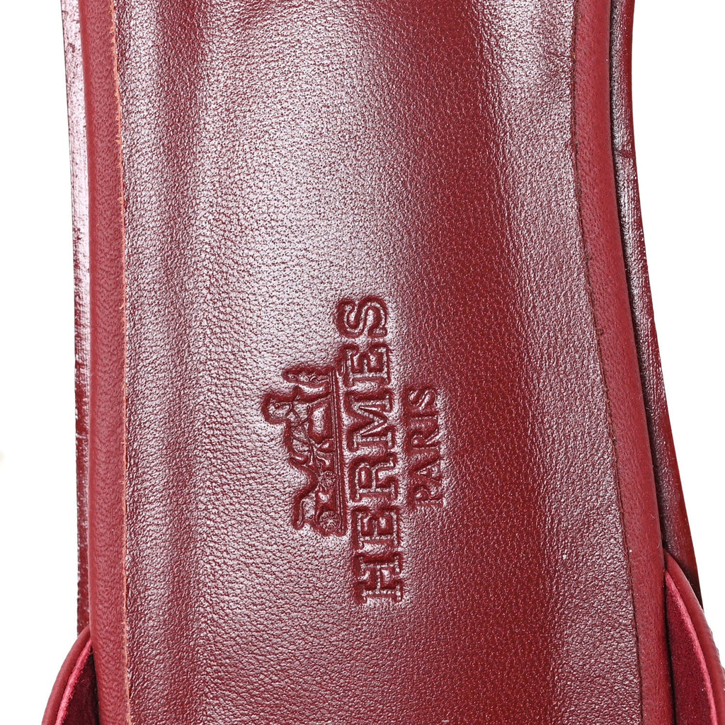 Epsom Santorini Sandals 38 Rouge H