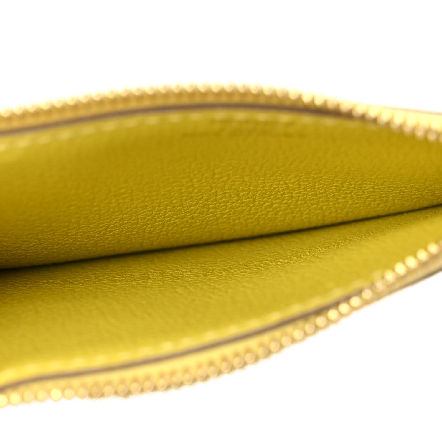 Evercolor Bi-Color Constance Slim Wallet Gold Lime