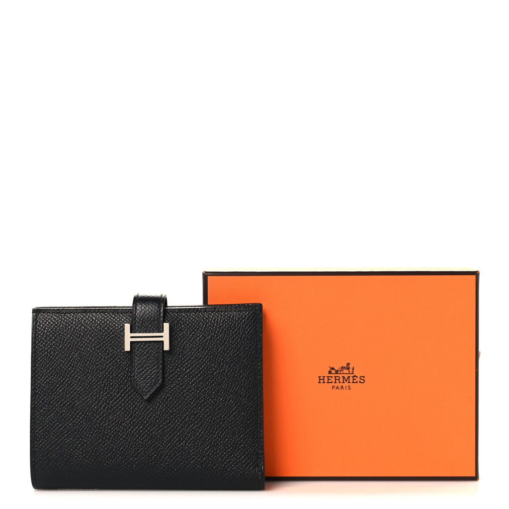 Epsom Bearn Compact Wallet Black