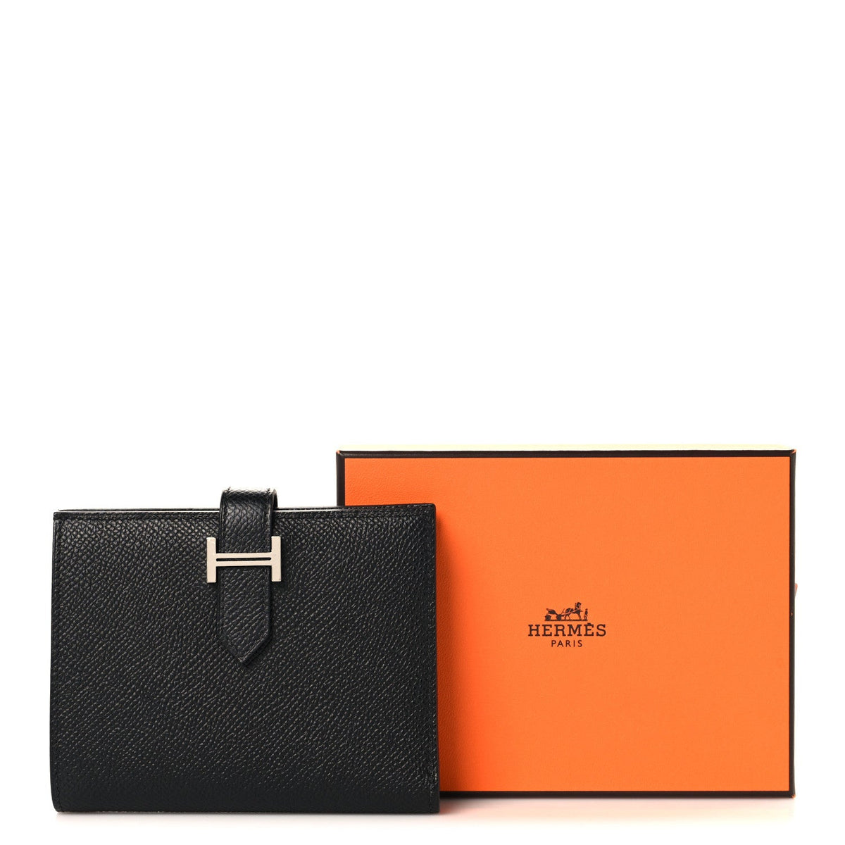 Epsom Bearn Compact Wallet Black