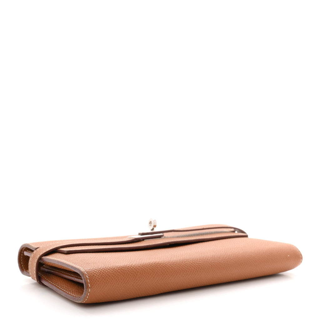 Epsom Kelly Longue Wallet Gold