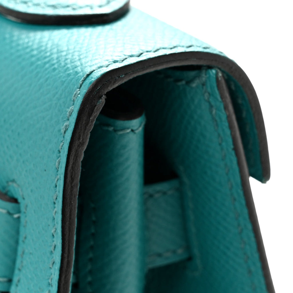 Epsom Kelly Sellier 32 Bleu Paon