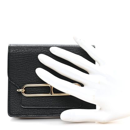 Chevre Mysore Roulis Slim Wallet Black