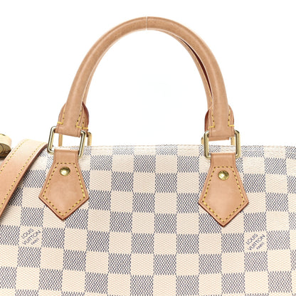 Damier Azur Speedy Bandouliere 30