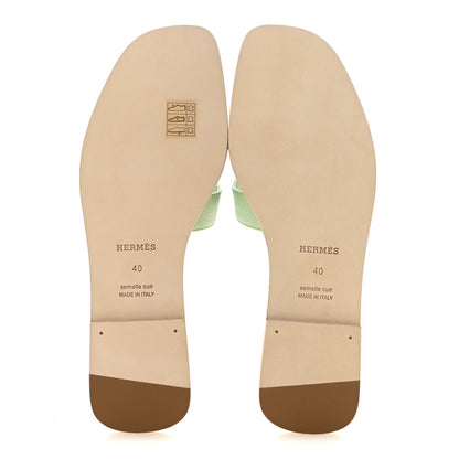 Epsom Oran Sandals Vert Jade