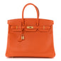 Epsom Birkin 35 Orange