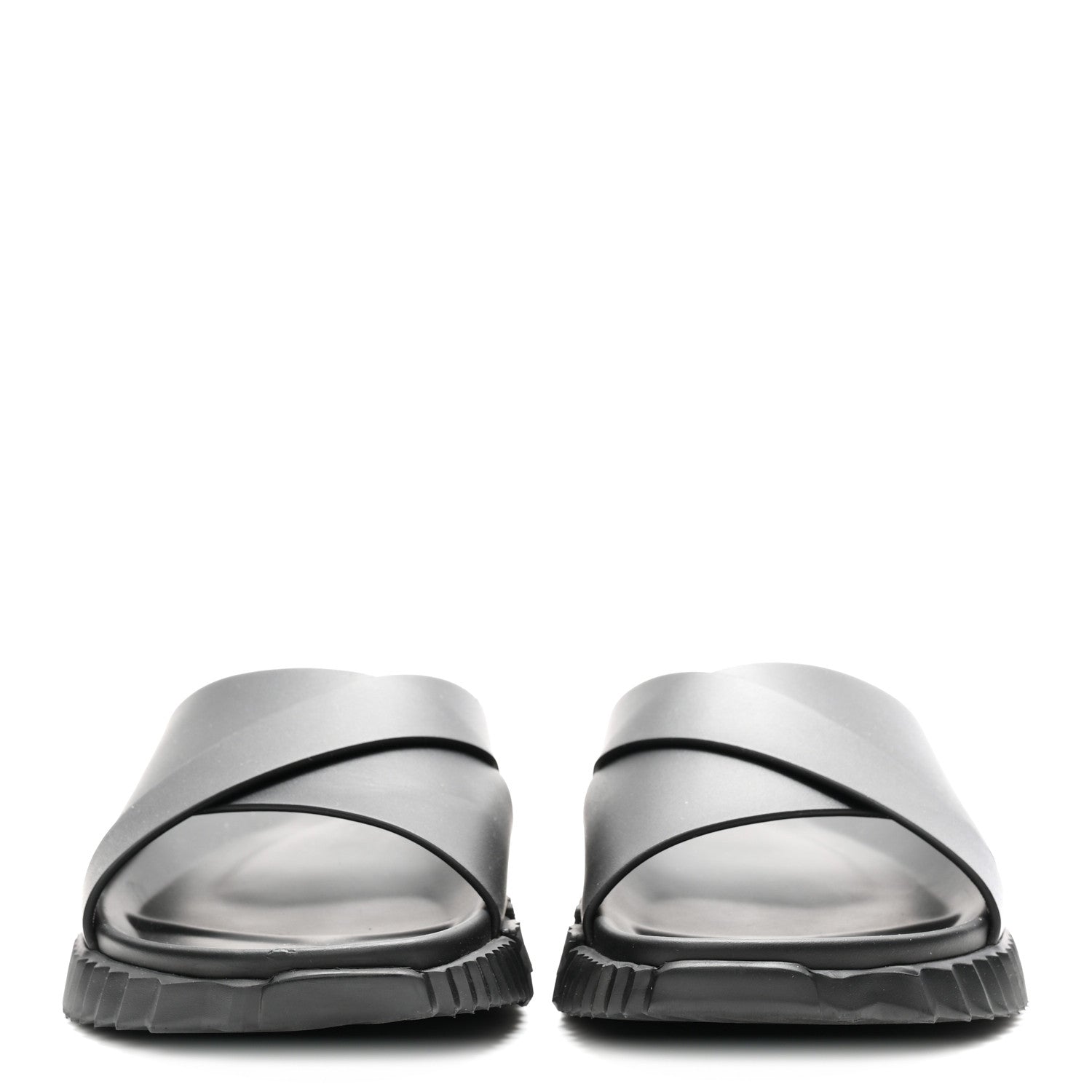 Nappa Mens Infra Sandals 42 Black