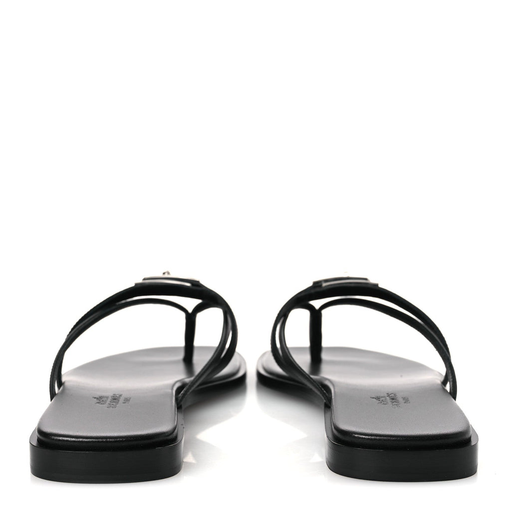 Calfskin Miss Sandals 37 Black