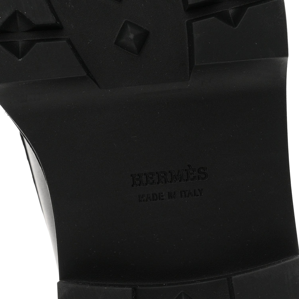 Calfskin First Derby Shoes 38 Black