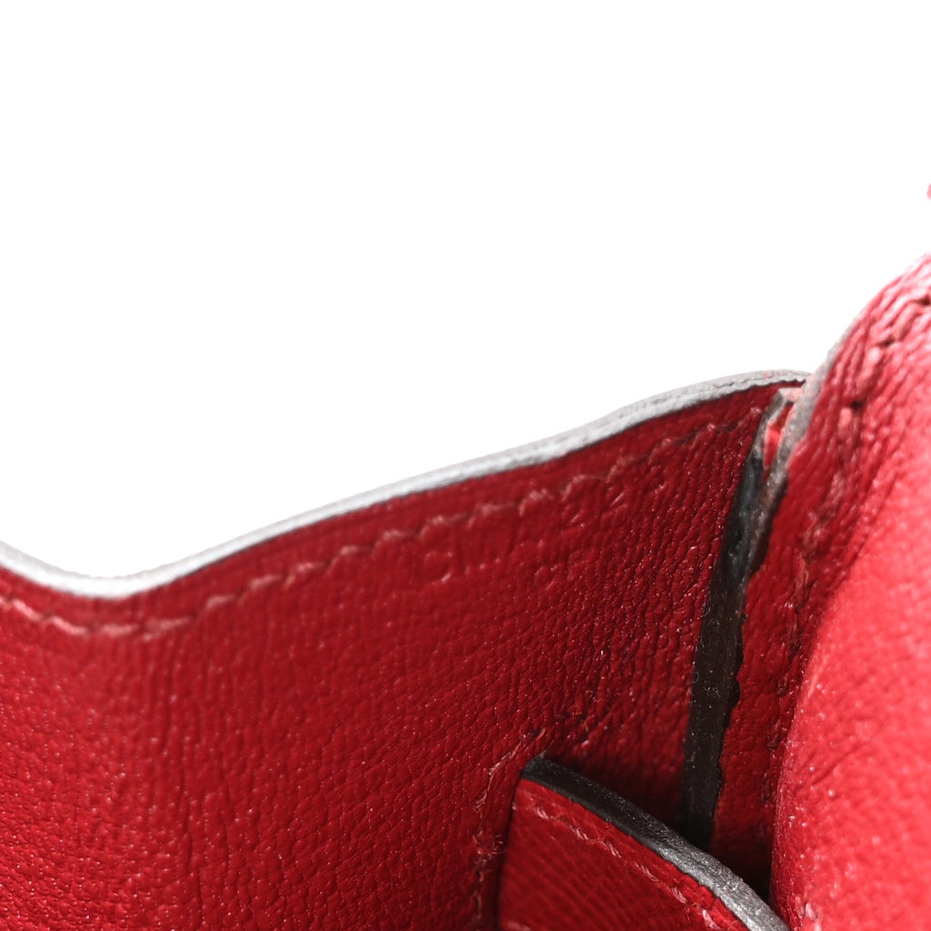 Epsom Birkin 35 Rouge Grenat