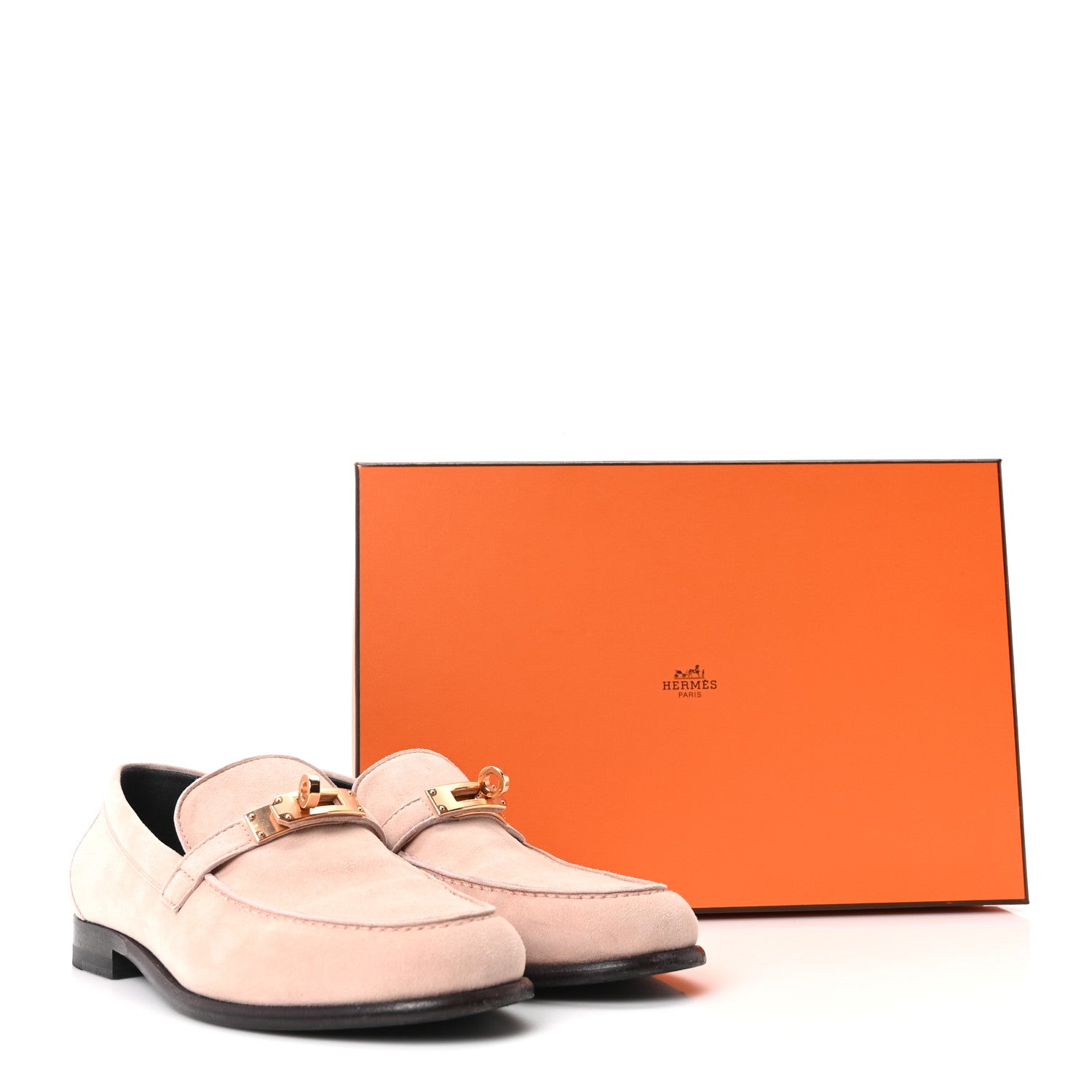 Suede Goatskin Womens Destin Loafer 35.5 Rose Opaline