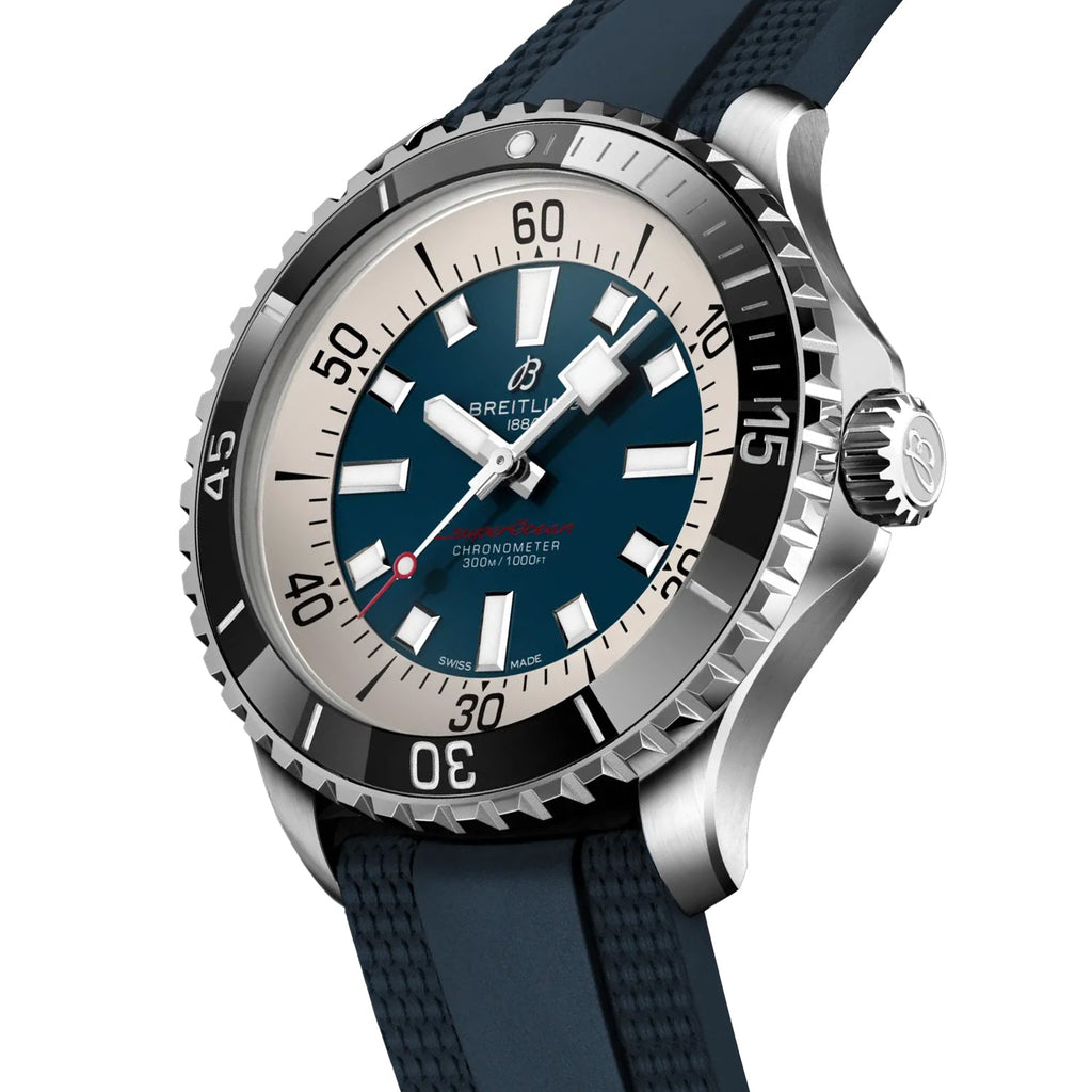 Breitling Superocean Automatic 44 Blue Dial Men's Watch A17376211C1S1